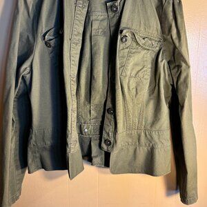 Faded Glory Jean Jacket in Army Green